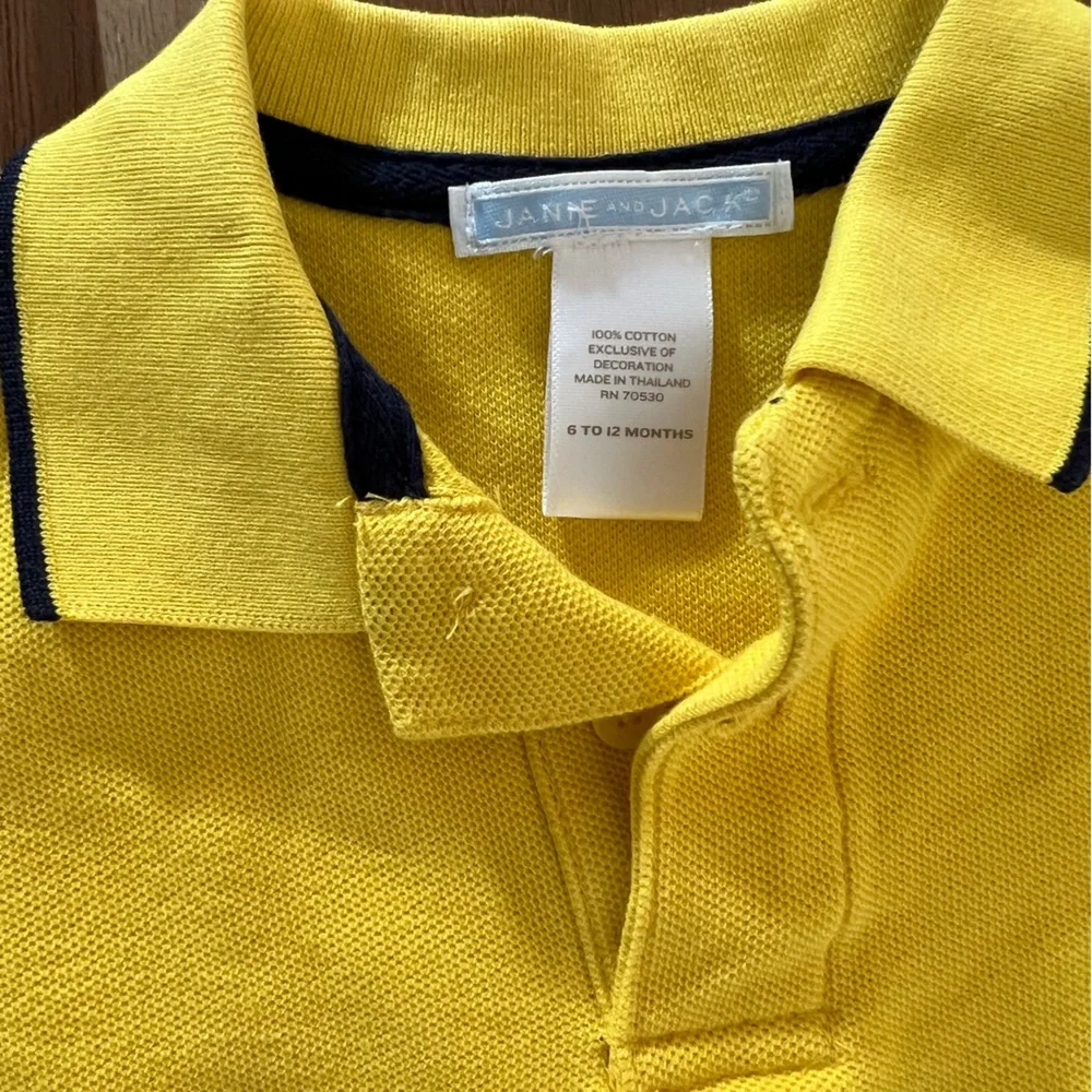 Janie and Jack Polo and Shorts Set